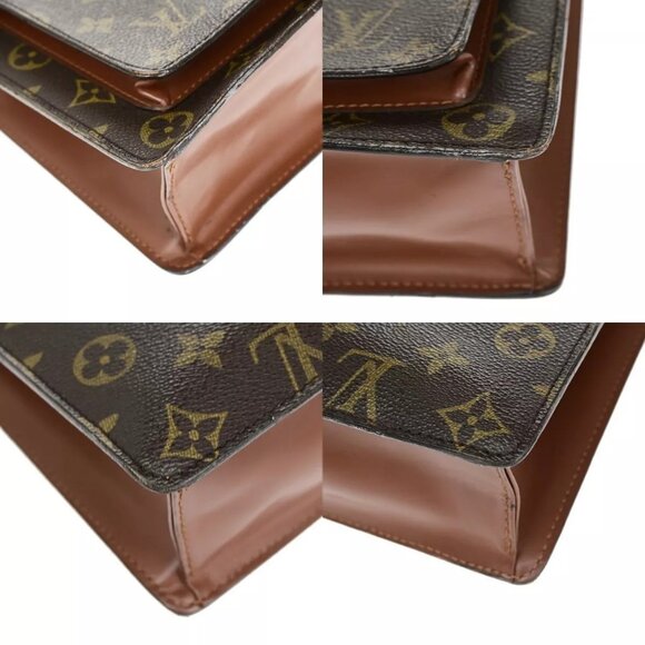 LOUIS VUITTON Monceau 28 2Way Shoulder Hand Bag Monogram Leather - Picture 6 of 16